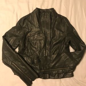 Leather jacket